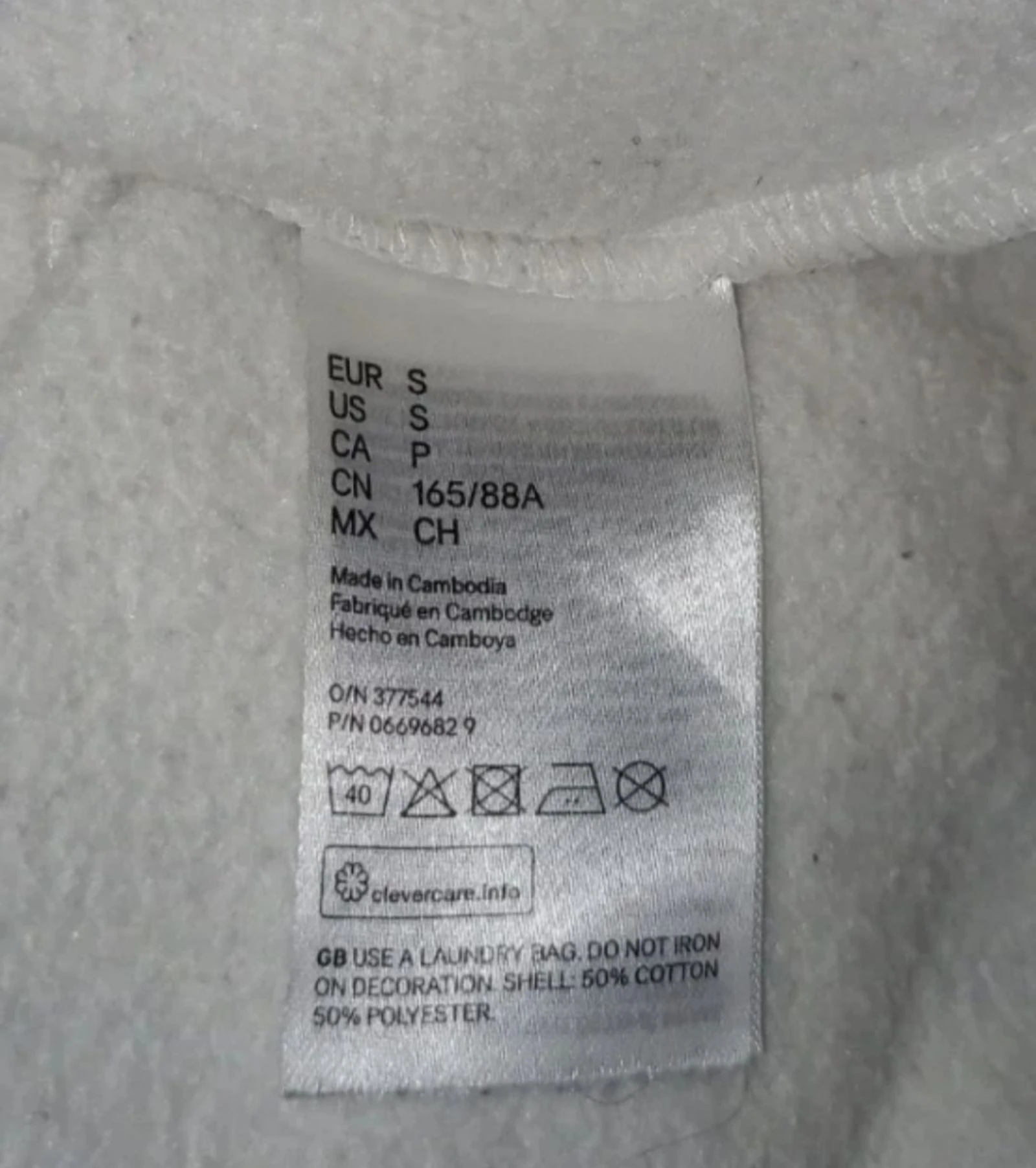 Goud pailletten hoodie maat 36/38 – photo 5